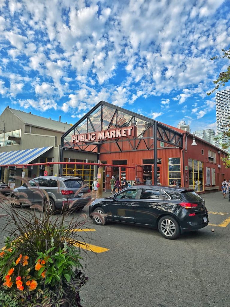 Granville Island Public Market in Vancouver, B.C. Canada