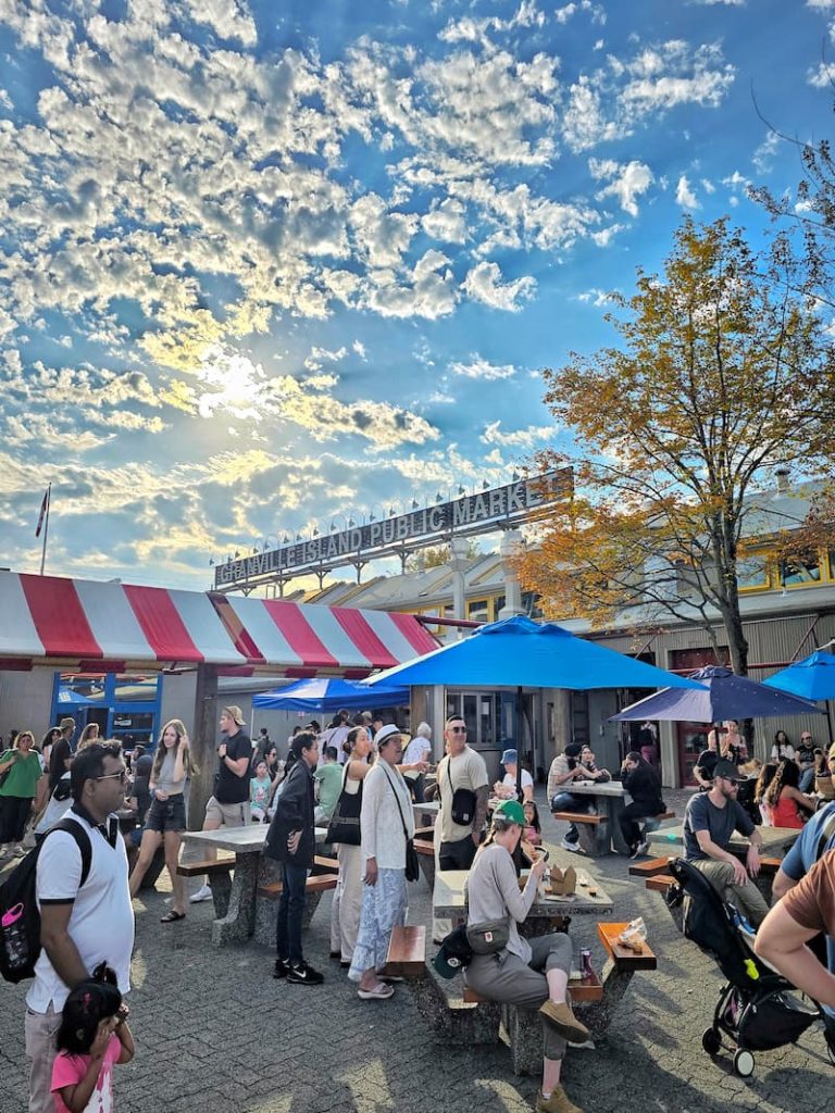 Granville Island Public Market in Vancouver, B.C. Canada