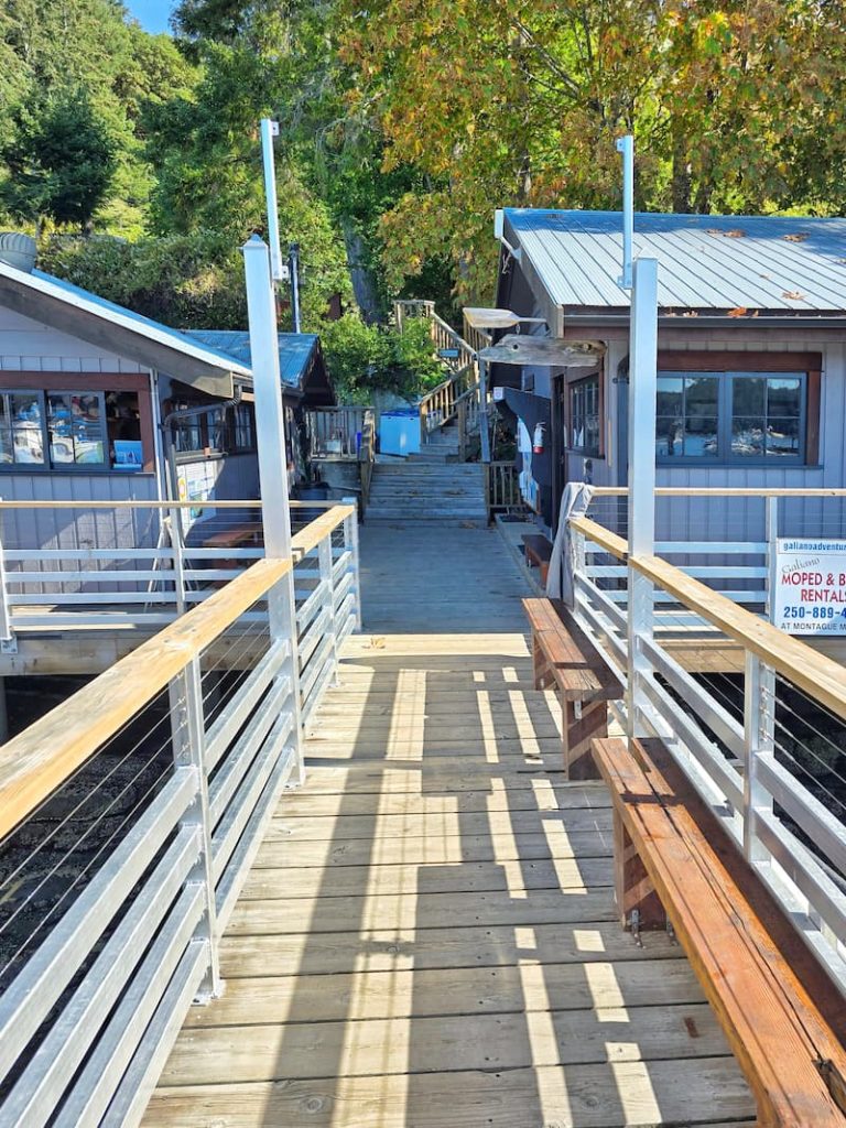 Montague marina dock