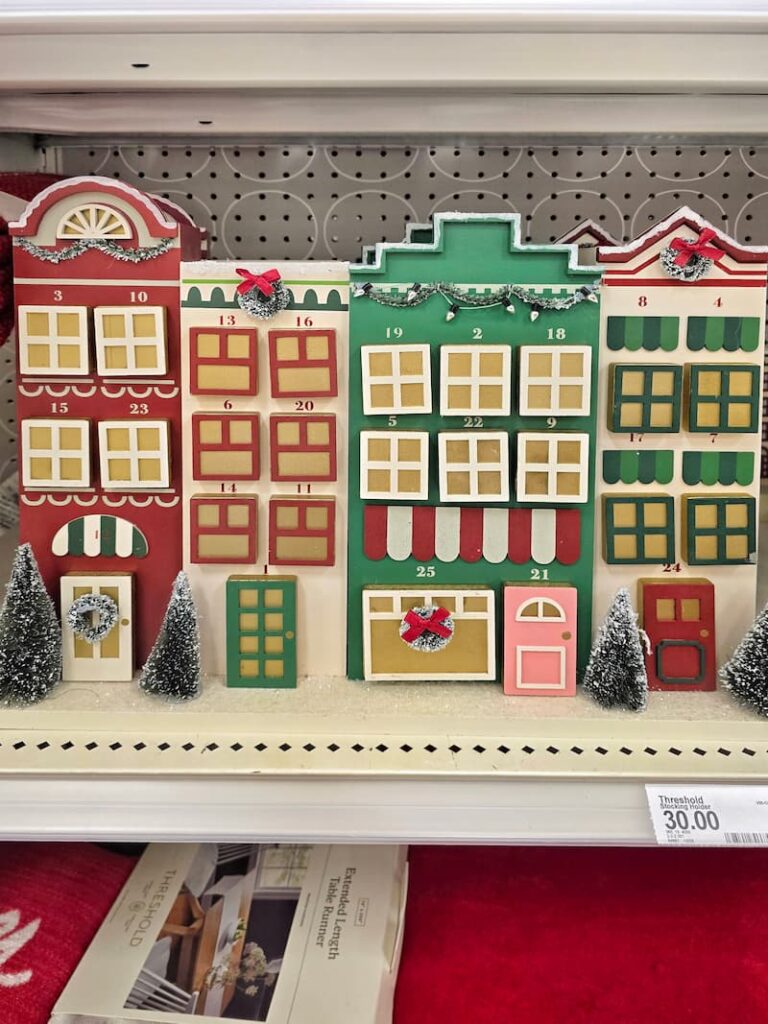 Advent calendar from Target