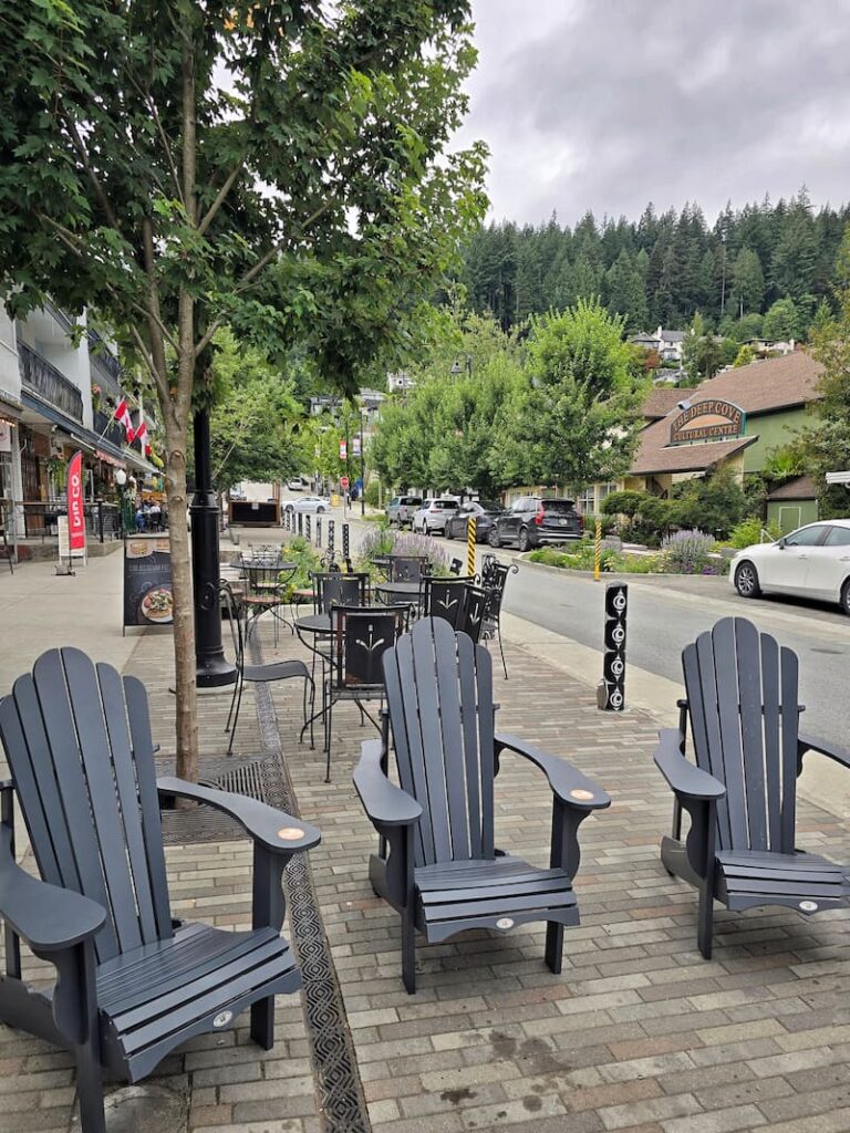 the charming town of Deep Cove