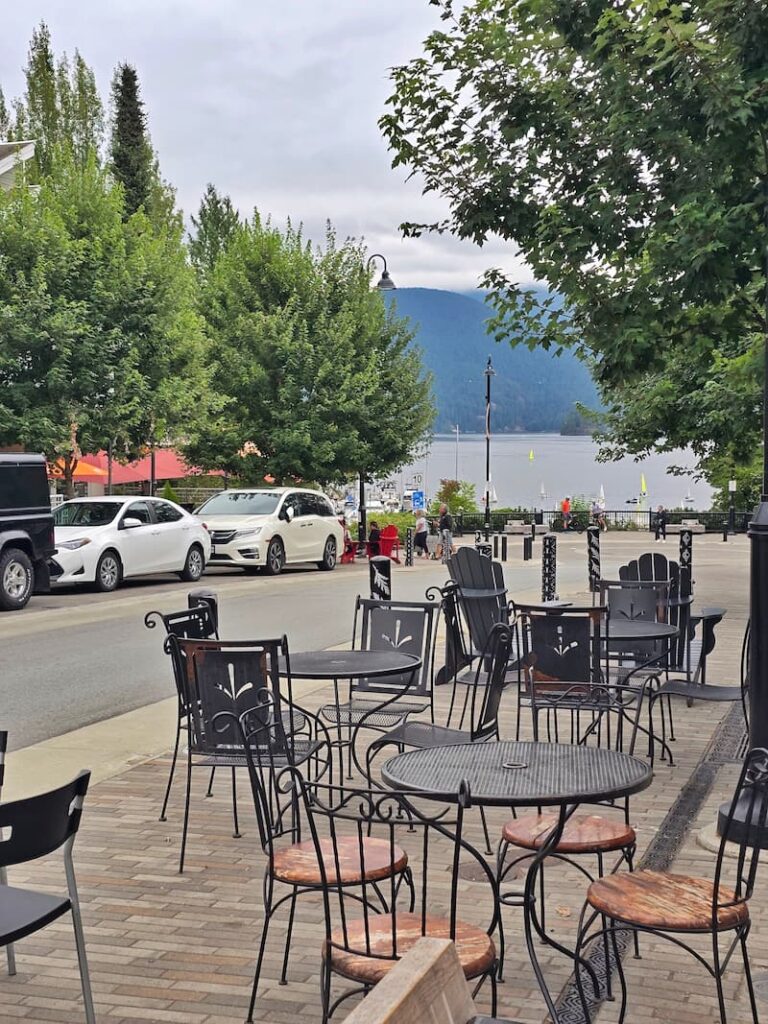 the charming town of Deep Cove