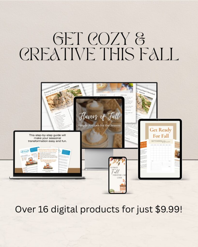 get cozy and creative this fall