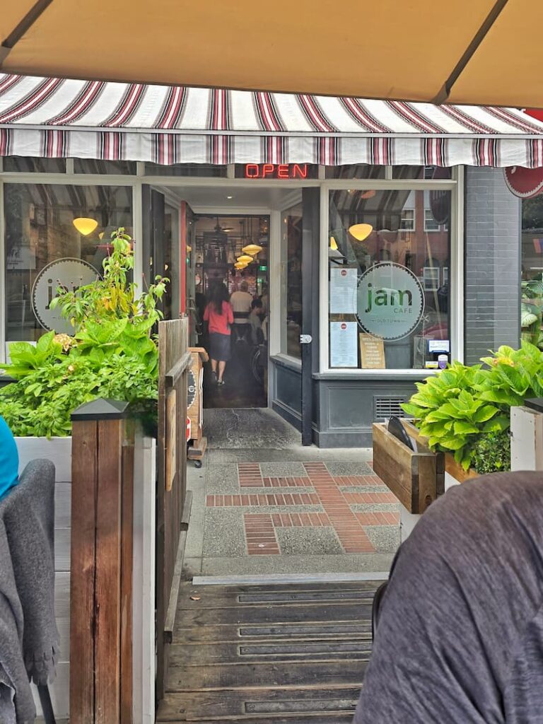 Jam Cafe in Victoria