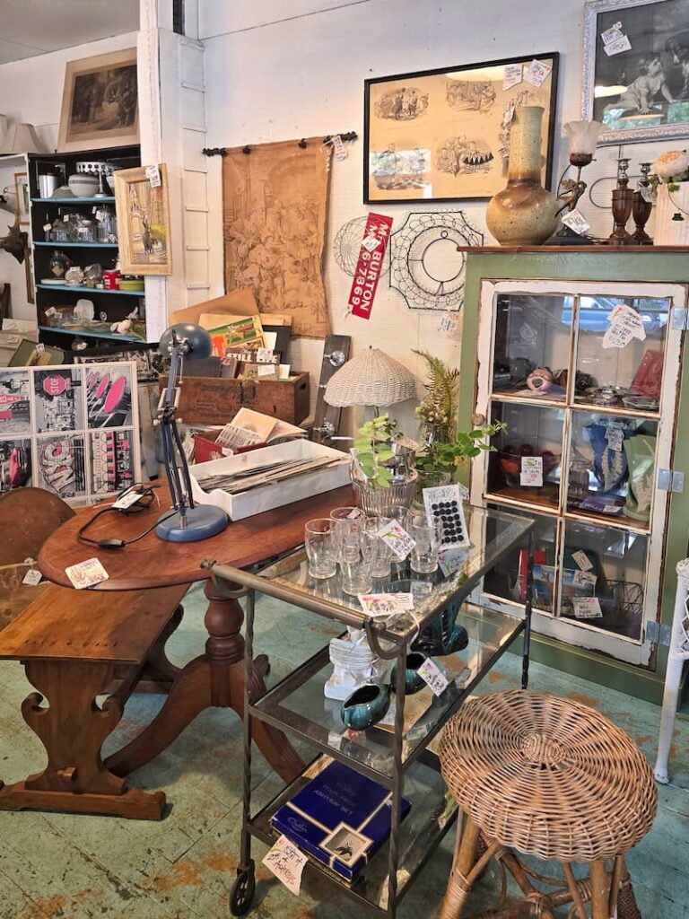 Kay's Korner antique shop in Victoria