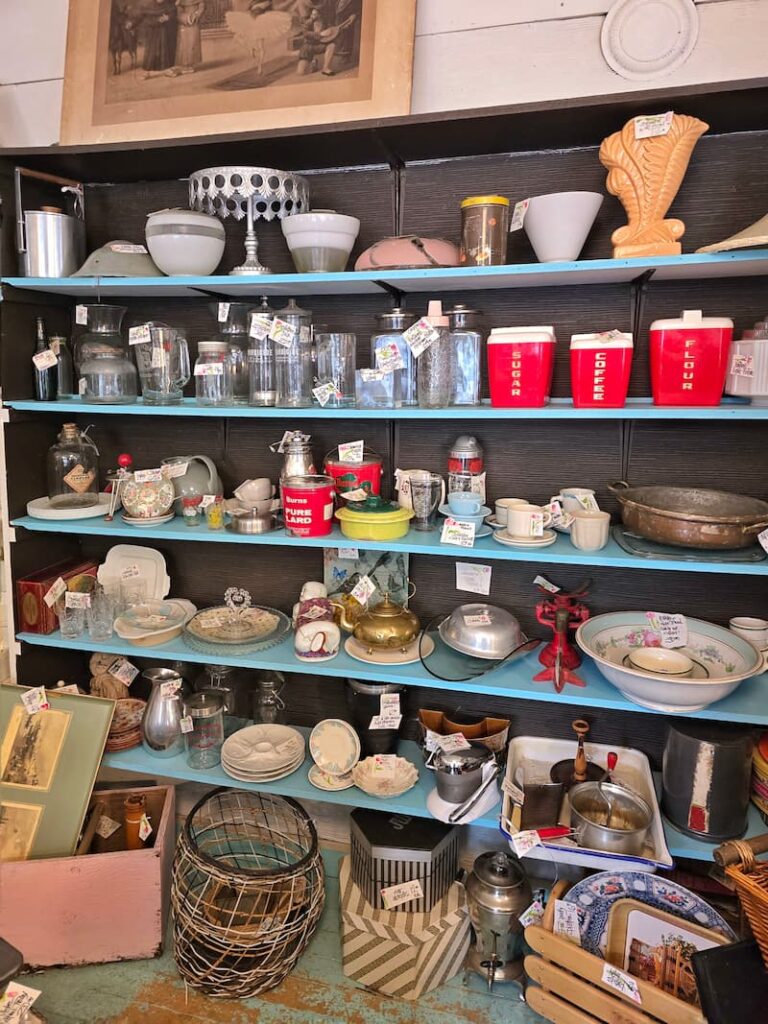 Kay's Korner antique shop in Victoria