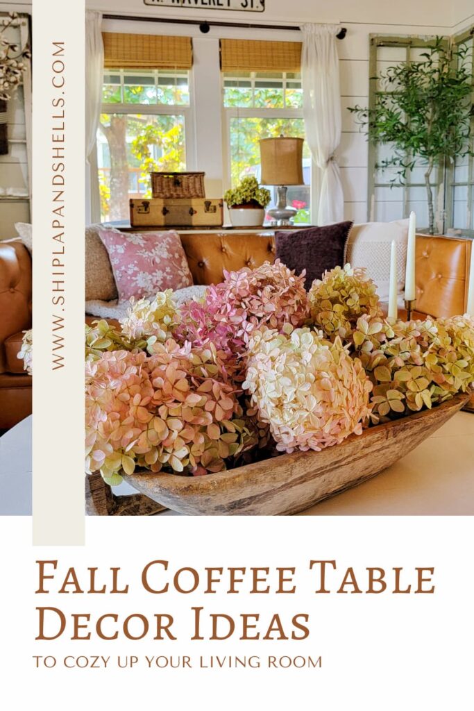 fall coffee table decor ideas