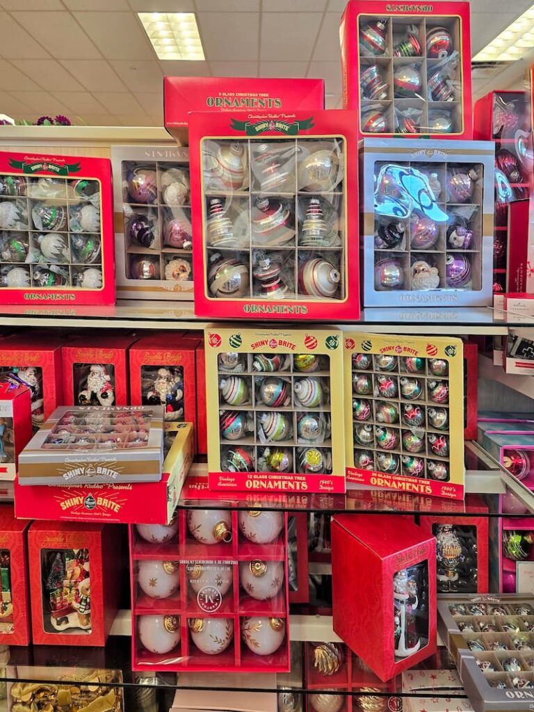 Shiny Brite reproduction ornaments for sale