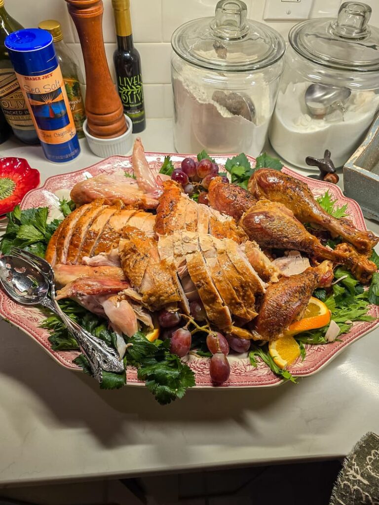 turkey on Thanksgiving