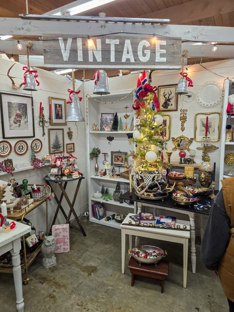 Red Plantation store selling Christmas decorations