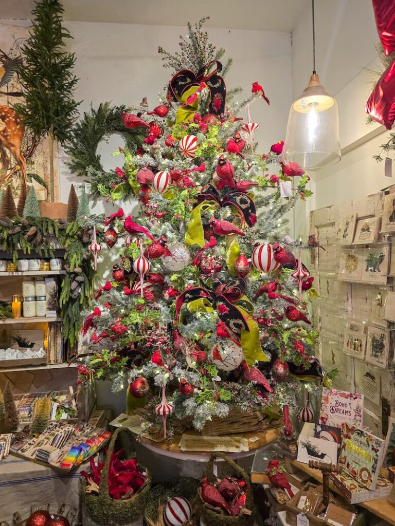  Red and Lime Christmas Tree