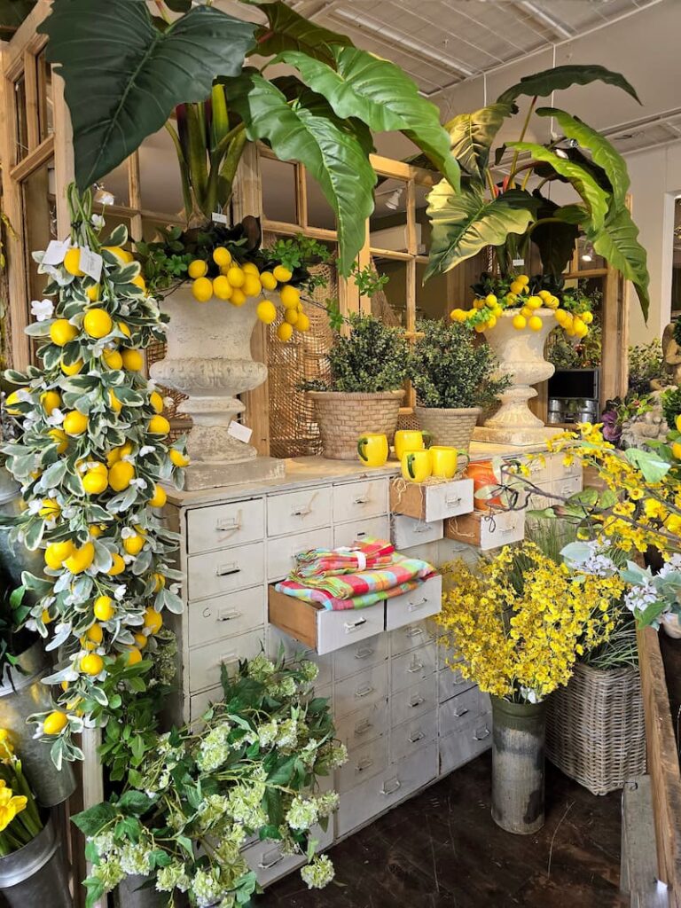 home and garden decor items in the Details Home and Garden store in Poulsbo