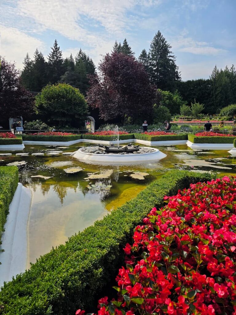 Star Pond just outside the Italian Garden