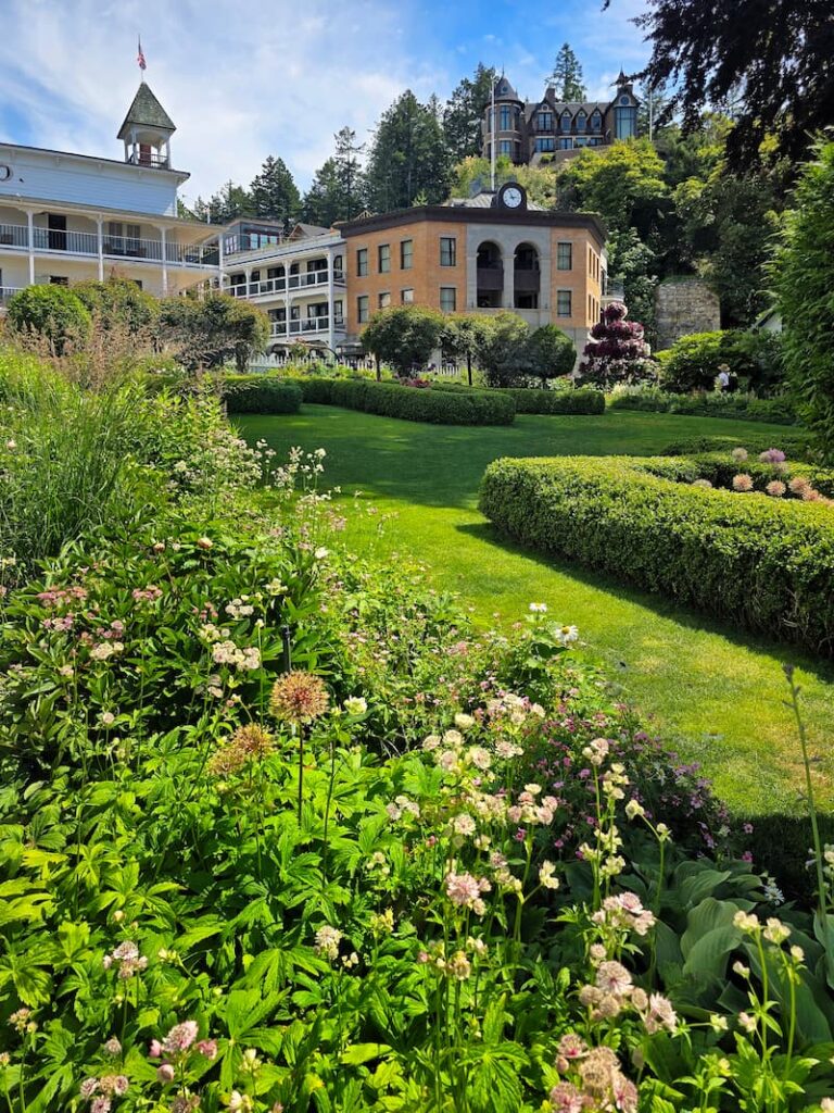 Roche Harbor Resort garden
