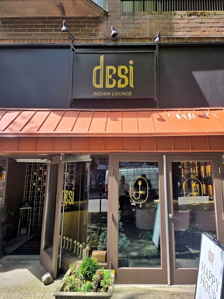 Desi Indian Lounge in Vancouver