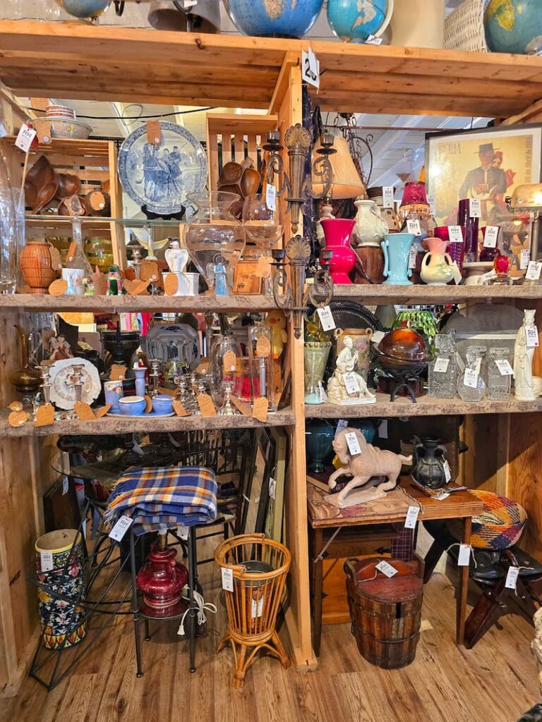 Old City Panache vintage store with vintage decor for sale
