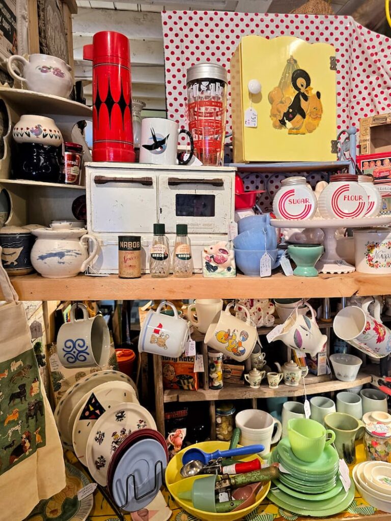 Old City Panache vintage store with vintage decor for sale