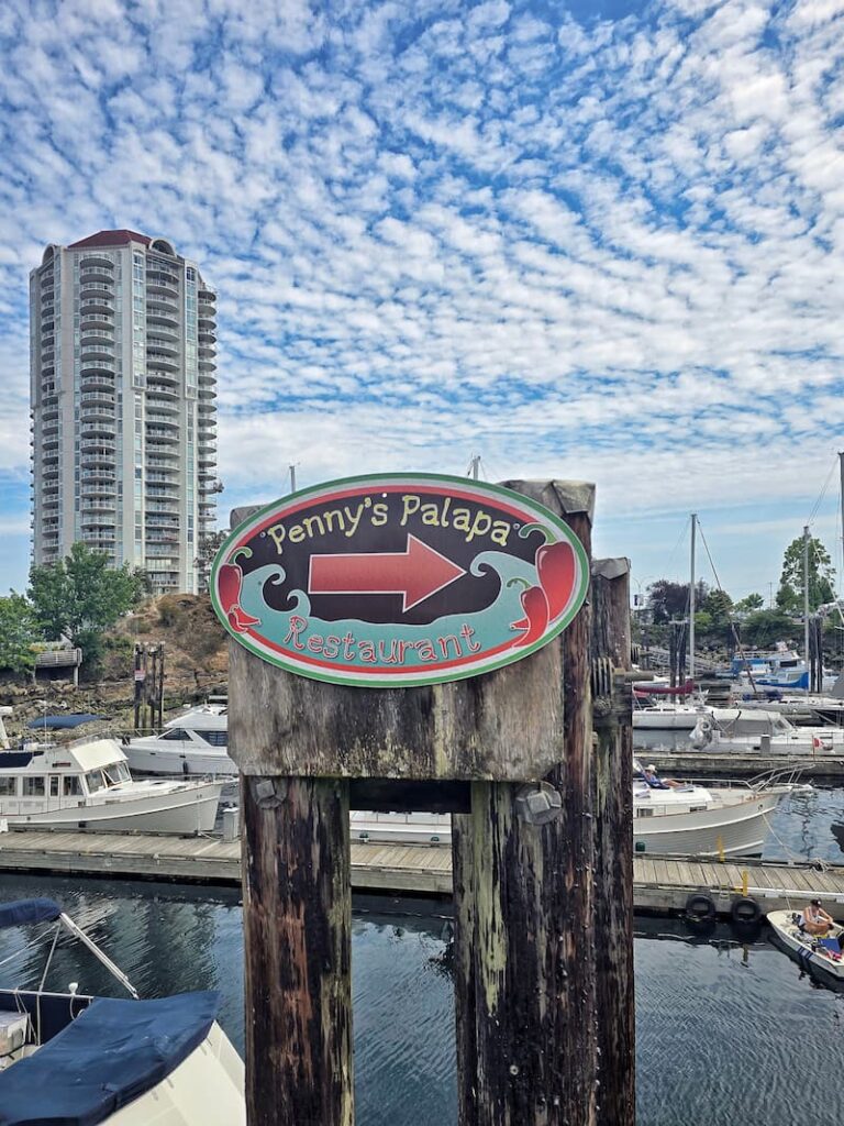 Penny's Palapa Restaurant sign