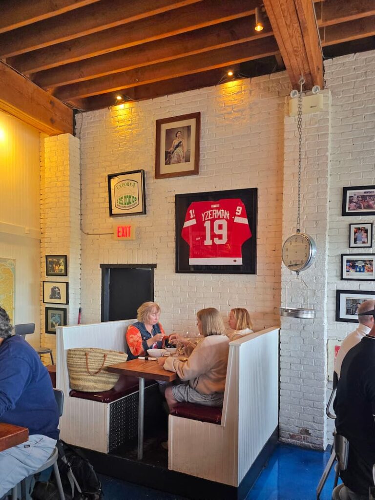 Inside Smitty's Oyster Bar in Gibsons, BC Canada
