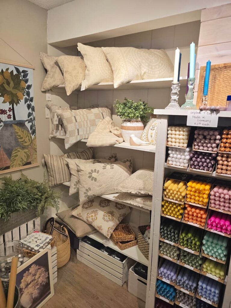 Whimsy home decor store in Gibsons BC Canada