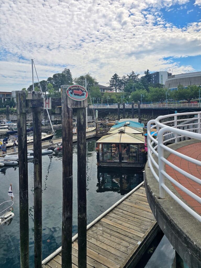 Penny's Palapa Restaurant on the docks