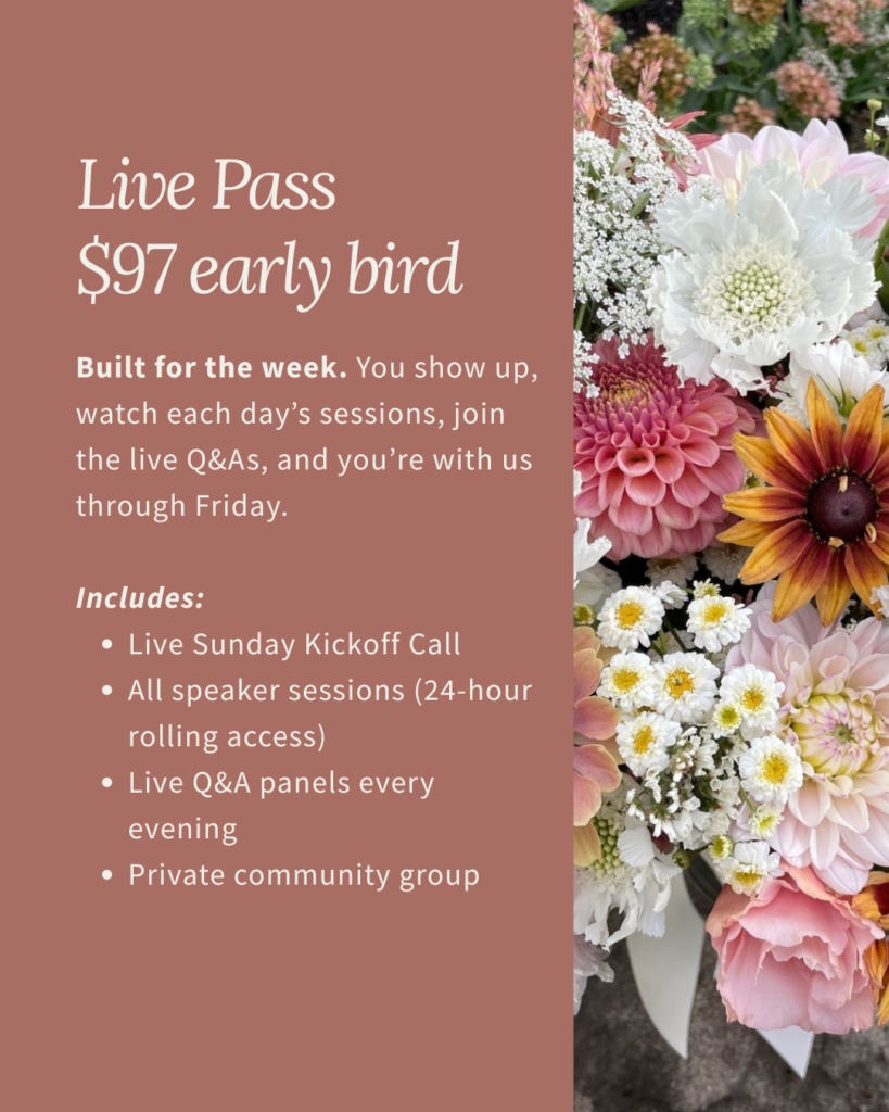 live pass early bird graphic