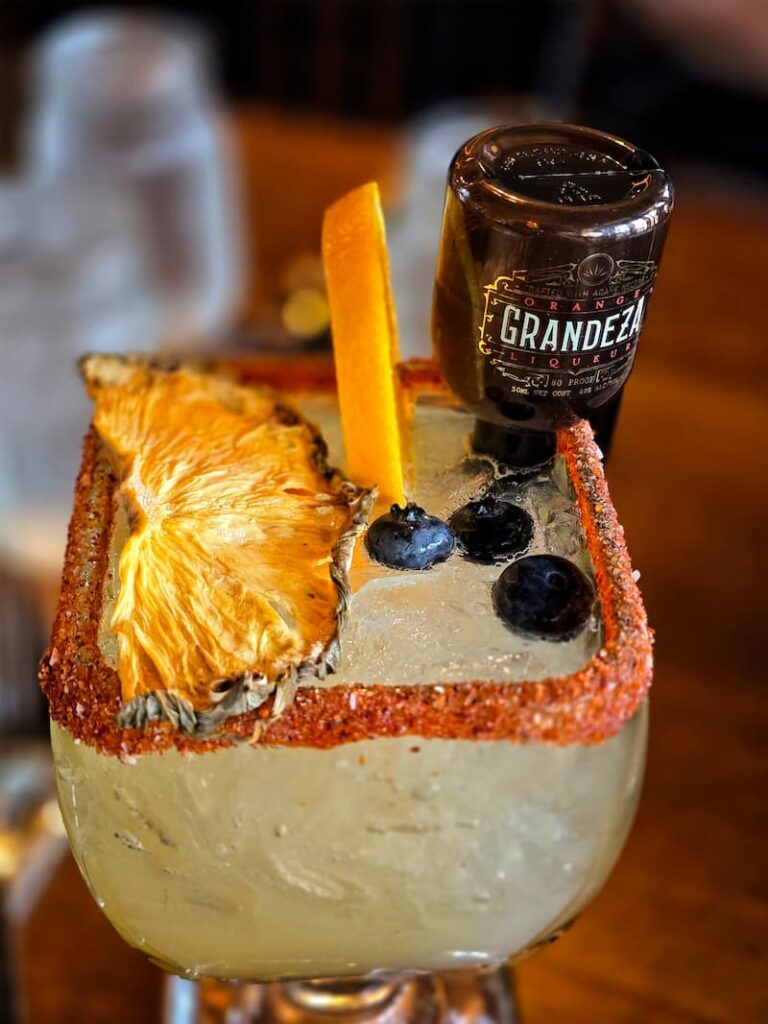 Margarita at COA Mexican Eatery in La Conner