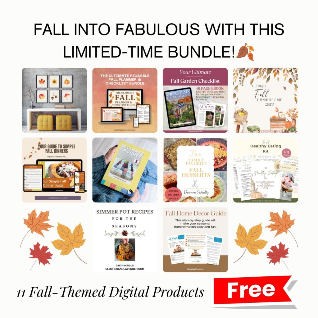 Fall into fabulous bundle graphics