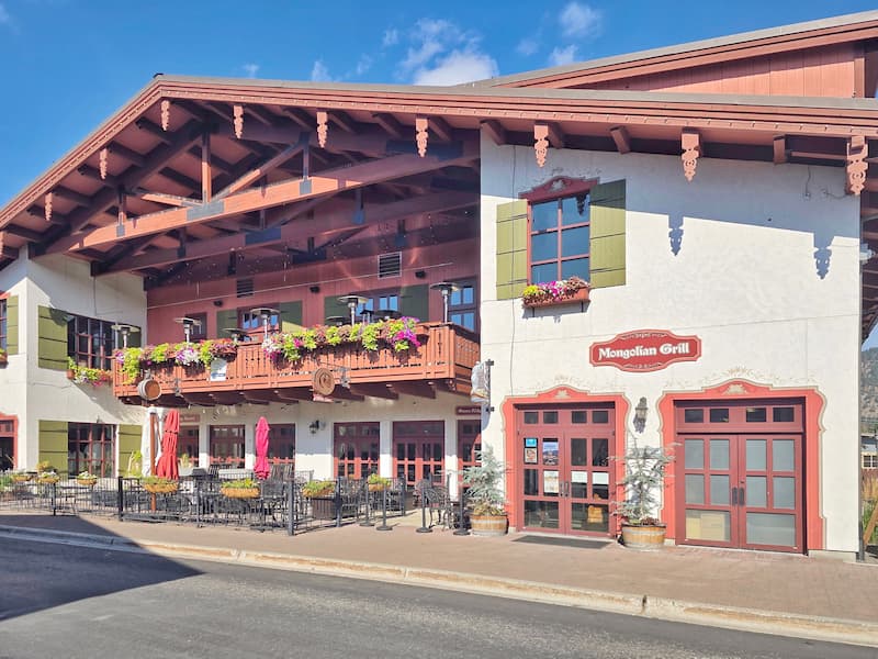 Charming Mongolian Grill building in Leavenworth